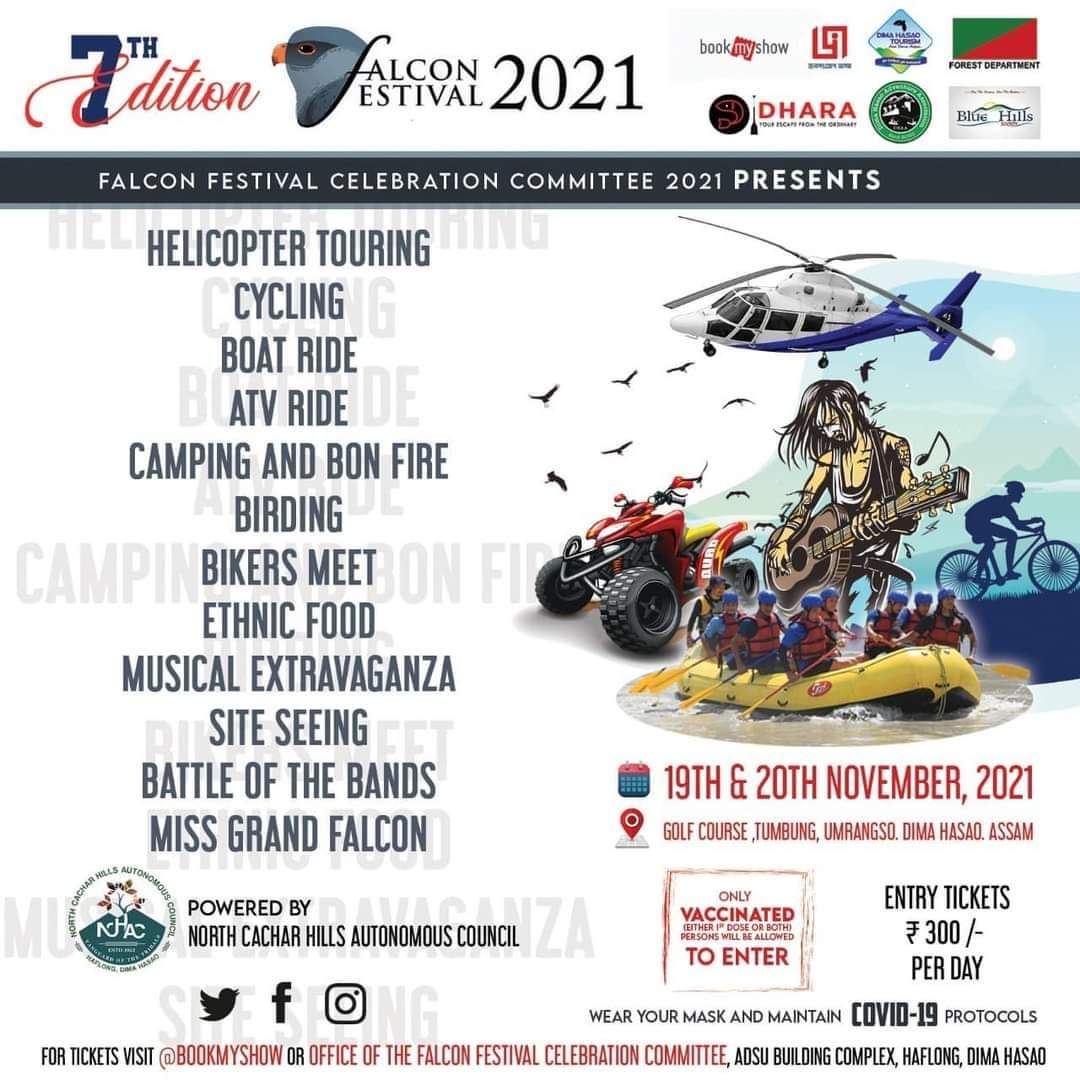 Umrangso Falcon Festival 2022, Falcon Festival 2022, Falcon 2022