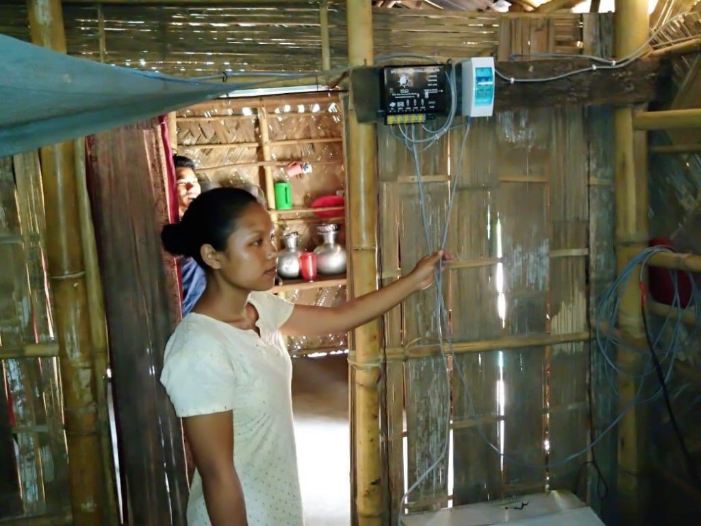 Solar power in Garo Hills