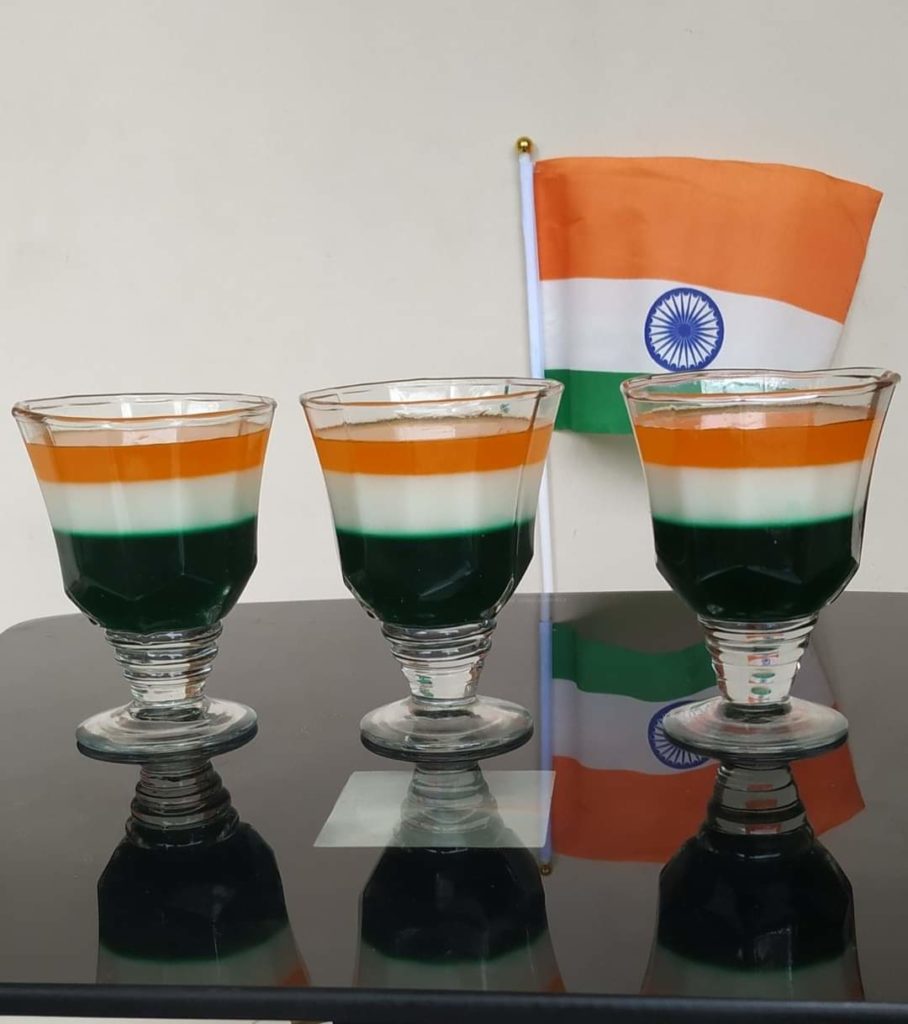 Tricolour Jelly by Kasturi Das