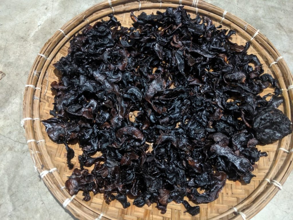 Dried product ready for storage. Source : Ghyfoodie