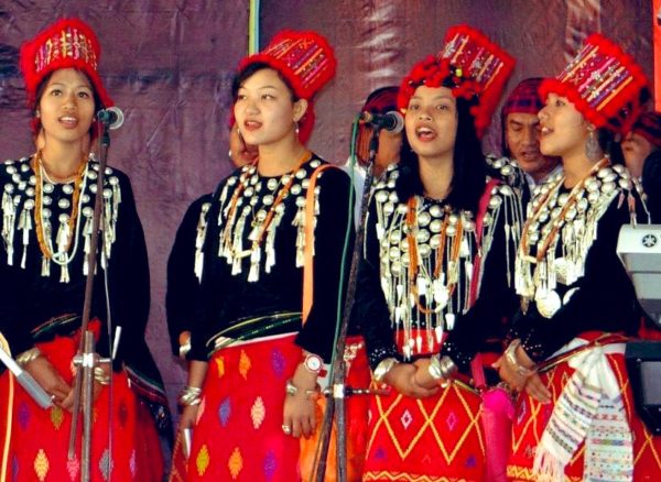 A Montage of the Traditional Attires of the Tribes of Arunachal Pradesh