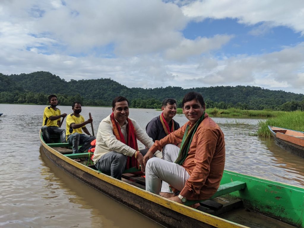 Boat Ride on the Chandubi Lake 