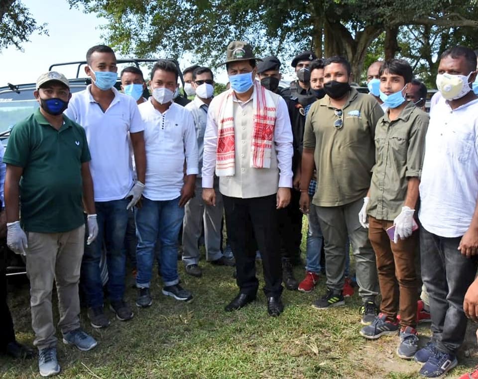 CM in Kaziranga