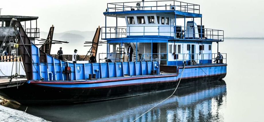 Ferry by Biswajit Baruah