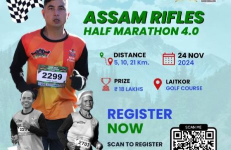 assam rifles half marathon