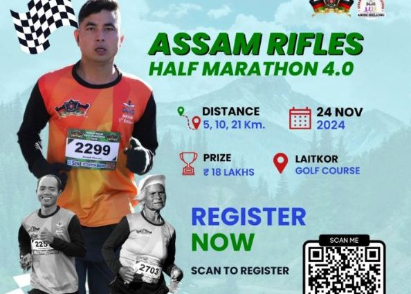 assam rifles half marathon